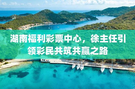 湖南福利彩票中心，徐主任引领彩民共筑共赢之路