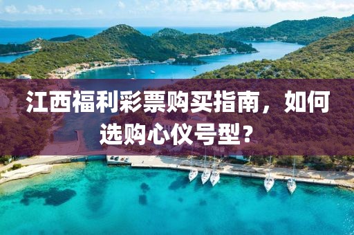 江西福利彩票购买指南，如何选购心仪号型？